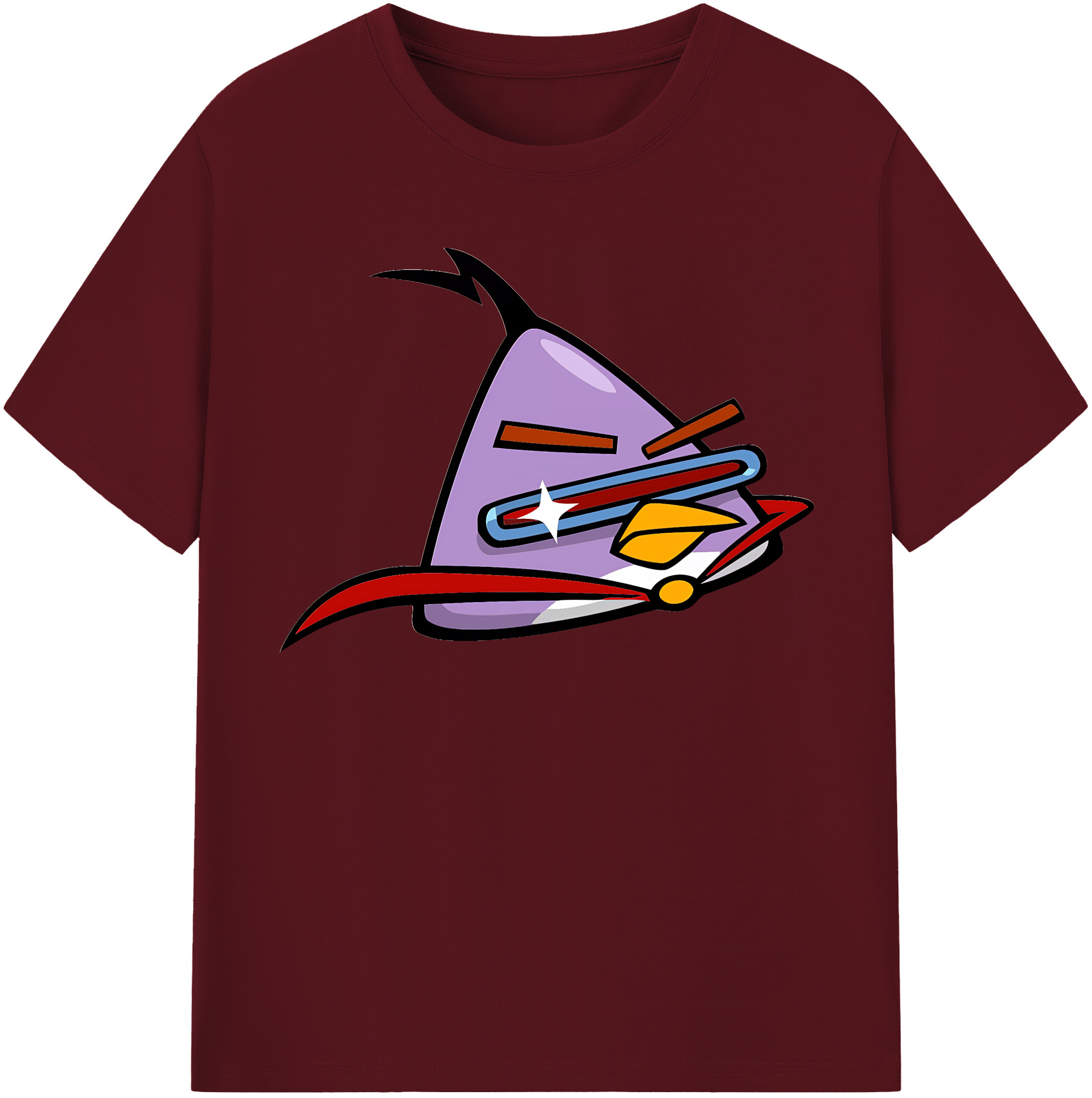 （画像用） Angry Birds アングリーバード 綿100％半袖Tシャツ（フロントプリント）